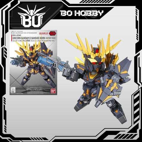SD UNICORN GUNDAM 02 BANSHEE NORN
