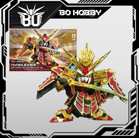 SDW HEROES MUSHA GUNDAM THE 78th