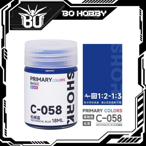 C-058 MECHANICAL BLUE