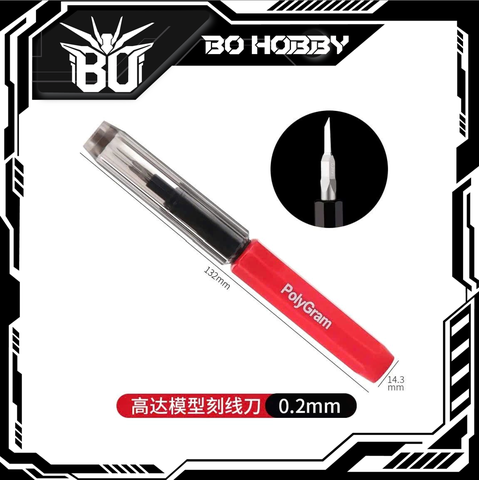 Polygram Model Chisel 0.200 Red