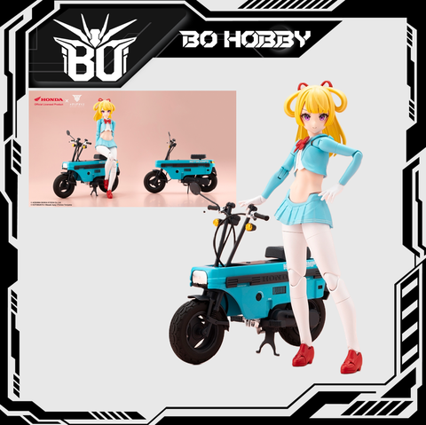 MEGAMI DEVICE BUSTER DOLL KNIGHT ALICE WITH HONDA AB12 MOTOCOMPO