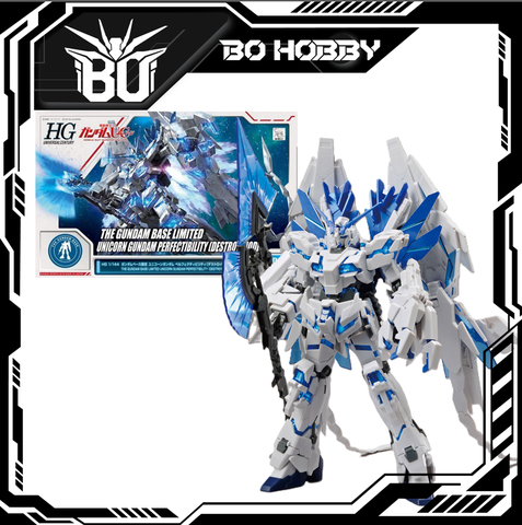 HG 1/144 THE GUNDAM BASE LIMITED UNICORN GUNDAM PERFECTIBILITY (DESTROY MODE)