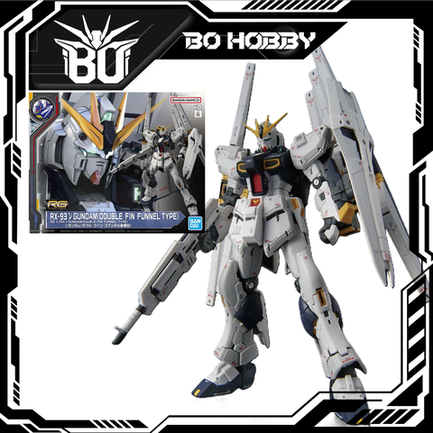 RG 1/144 RX-93 V GUNDAM (DOUBLE FIN FUNNEL TYPE)