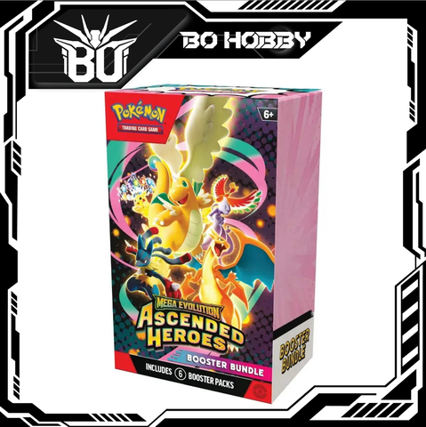 POKEMON TCG - Mega Evolution Ascended Heroes - Booster Bundle 6 Pack