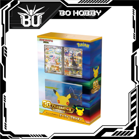 POKEMON TCG - 30th Celebration Japanese Premium Deck Set Espeon & Umbreon