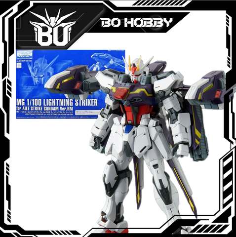 MG 1/100 LIGHTNING STRIKER PACK FOR AILE STRIKE GUNDAM VER.RM