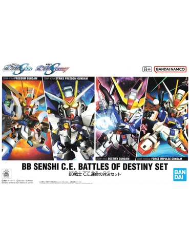 BB SENSHI C.E. BATTLES OF DESTINY SET