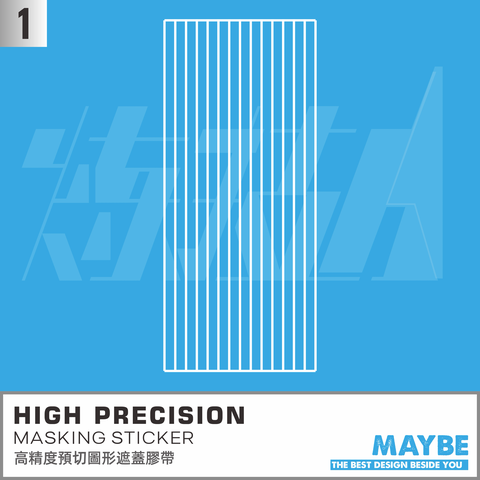 LEGIMASTER PRE-CUT MASKING TAPE - 01