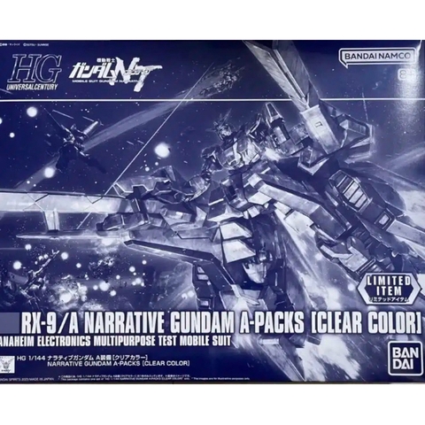 HG 1/144 RX-9/A NARRATIVE GUNDAM A-PACK [CLEAR COLOR]