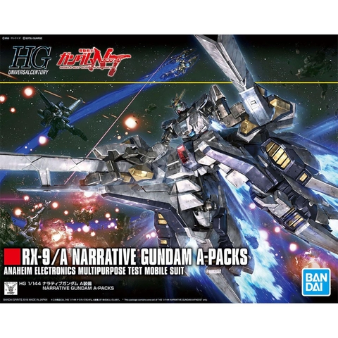 HG 1/144 RX-9/A NARRATIVE GUNDAM A-PACKS