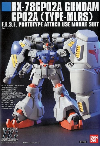 1/144 HGUC GP02A MLRS CUSTOM