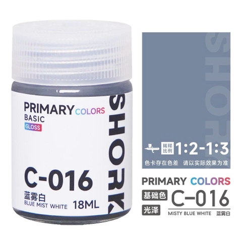 C-016 BLUE MIST WHITE