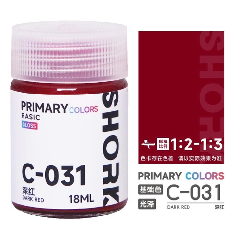 C-031 DARK RED