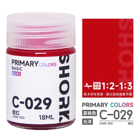 C-029 DARK RED