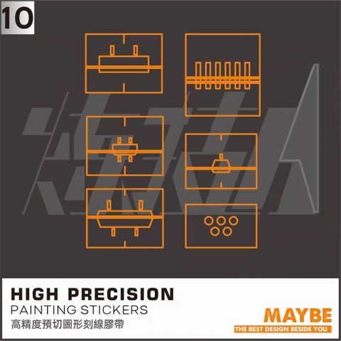 LEGIMASTER PRE-CUT SCRIBING TAPE - 10