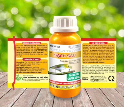 Thuốc trừ sâu DOFENAPYR 140SC SẠCH SÂU