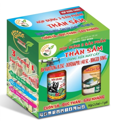 Thuốc trừ sâu BỘ BA THẦN SẤM