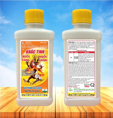 Thuốc trừ sâu RD-ANTLION 44EC KHẮC TINH RUỒI VÀNG MUỖI HÀNH