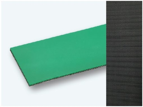 Băng tải PU xanh nõn chuối chống tĩnh điện dày 1-1.5mm