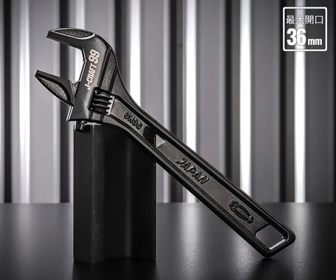 Mỏ Lết Hybrid J-Craft 99 JBUM36 Ngàm Mở 0-36mm - Chính Hãng Nhật Bản