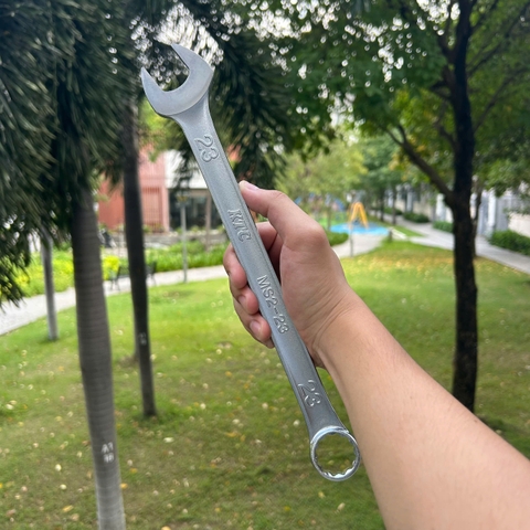 Cờ Lê Đầu Tròng KTC MS2-23 Size 23mm_Tròng Nghiêng Góc 15° - Sản Xuất Tại Nhật Bản