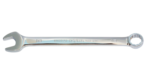 Cờ Lê Tròng Miệng KTC Nepros NMS2-18 Size 18mm – Tráng Gương Dòng Cao Cấp, Chống Trượt Nhật Bản