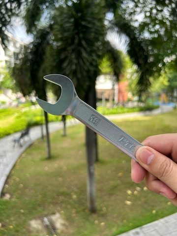 Cờ Lê Tròng Miệng Tự Động KTC MSR2A-19 Size 19mm - Đầu Cong 13°