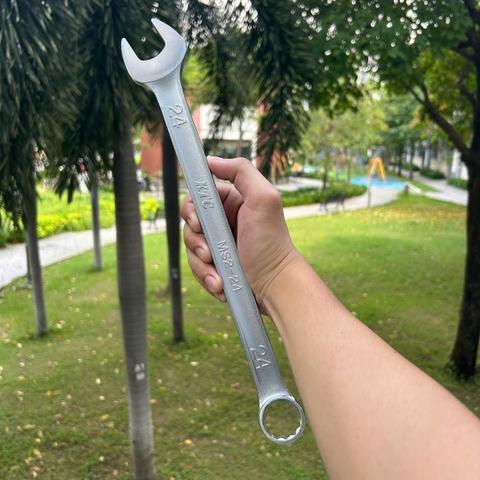Cờ Lê Đầu Tròng KTC MS2-24 Size 24mm_Tròng Nghiêng Góc 15° - Sản Xuất Tại Nhật Bản