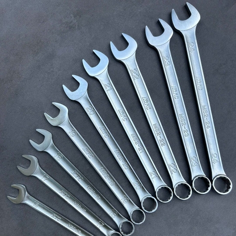 Cờ Lê Đầu Tròng KTC MS2-22 Size 22mm_Tròng Nghiêng Góc 15° - Sản Xuất Tại Nhật Bản