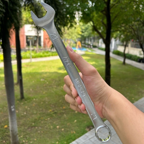 Cờ Lê Đầu Tròng KTC MS2-21 Size 21mm_Tròng Nghiêng Góc 15° - Sản Xuất Tại Nhật Bản