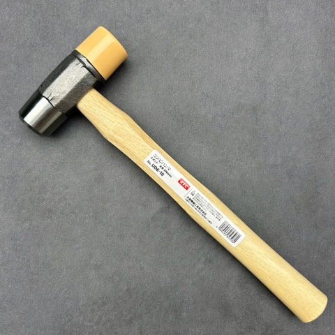 Búa Cơ Khí KTC UD6-10_Gồm Đầu Sắt Và Nhựa, Cán Gỗ Dài 300mm - Chính Hãng Nhật Bản