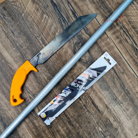 Cưa Cắt Kim Loại ZETSAW IRON240 Lưỡi Dài 225mm – Cưa Nhật Bản Cắt Sắt Nhôm Đồng