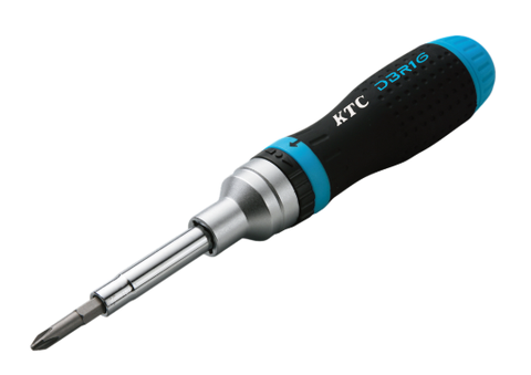 Tua Vít Đảo Chiều Thay Mũi Bit KTC DBR16 Gồm 16 Mũi Bits - Xuất xứ Nhật Bản