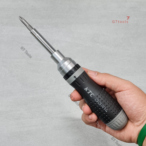 Tua Vít Đảo Chiều Thay Mũi Bit KTC DBR14 Gồm 14 Mũi Bits - Xuất xứ Nhật Bản