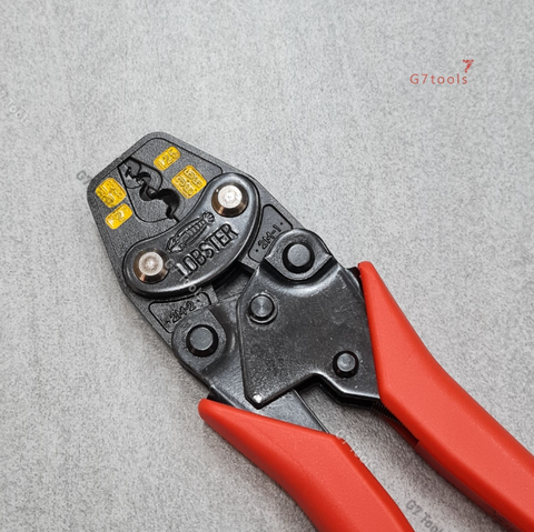 Kìm Bấm Cos Điện Lobster AK2MA Tiết Diện 0.3–5.5mm² – Dài 172mm – Chính Hãng Nhật Bản