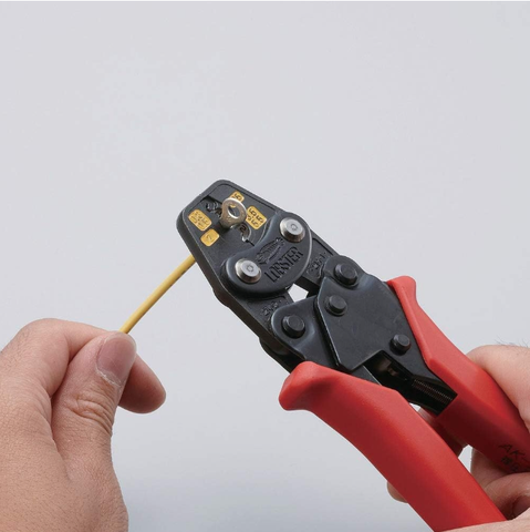 Kìm Bấm Cos Điện Lobster AK2MA Tiết Diện 0.3–5.5mm² – Dài 172mm – Chính Hãng Nhật Bản