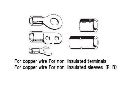 Kìm Bấm Cos Điện Lobster AK2MA Tiết Diện 0.3–5.5mm² – Dài 172mm – Chính Hãng Nhật Bản