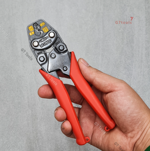 Kìm Bấm Cos Điện Lobster AK2MA Tiết Diện 0.3–5.5mm² – Dài 172mm – Chính Hãng Nhật Bản