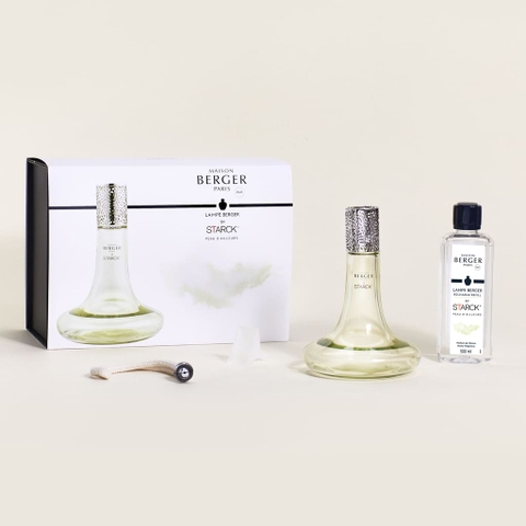 Bộ đèn xông tinh dầu Starck Verte Maison Berger – ảnh 3