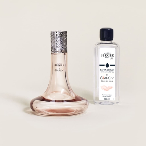 Bộ đèn xông tinh dầu Starck Rose Maison Berger – ảnh 2