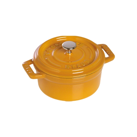 Nồi gang tròn màu vàng Staub – ảnh 2