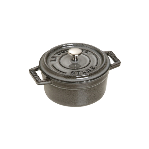 Nồi gang tròn màu xám Staub – ảnh 5