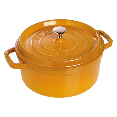 Nồi gang tròn màu vàng Staub – ảnh 7