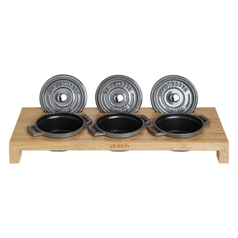 Kệ giữ nồi mini cocotte Staub – ảnh 2