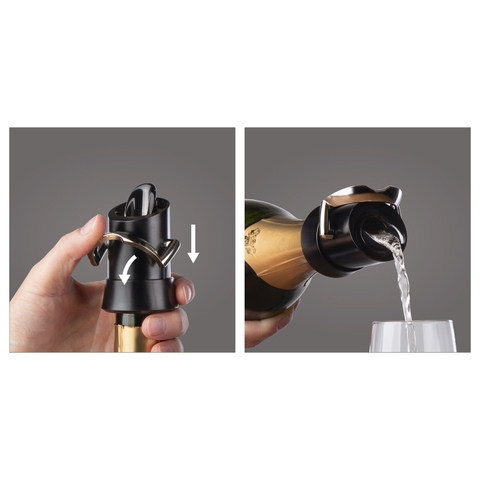 Nút rượu sâm panh thông minh Vacu Vin – ảnh 2