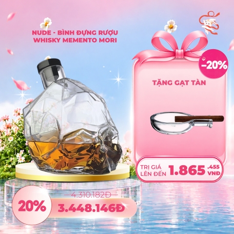NUDE - Bình đựng rượu Whisky Memento Mori