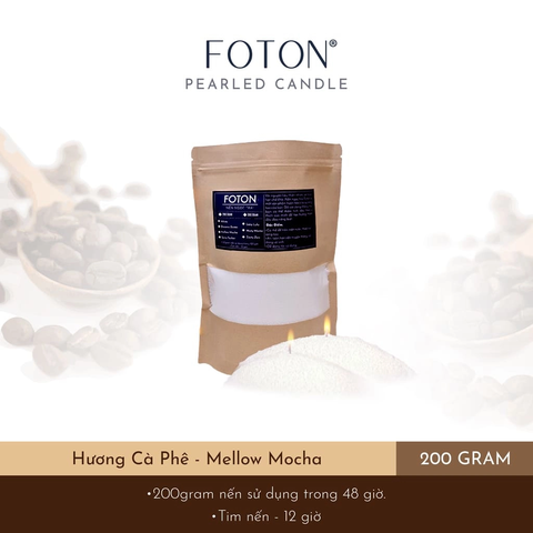 Nến ngọc trai hương cà phê Mellow Mocha Foton – ảnh 3