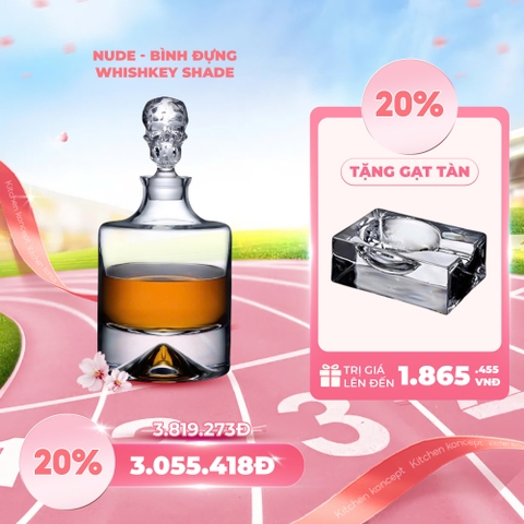 NUDE - Bình đựng whiskey Shade