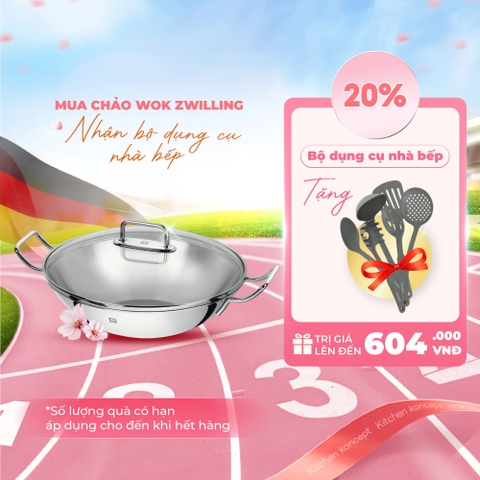 Chảo wok ZWILLING Plus - 32cm