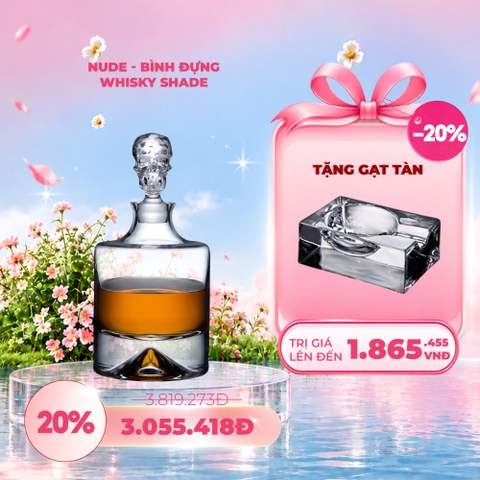 NUDE - Bình đựng whiskey Shade